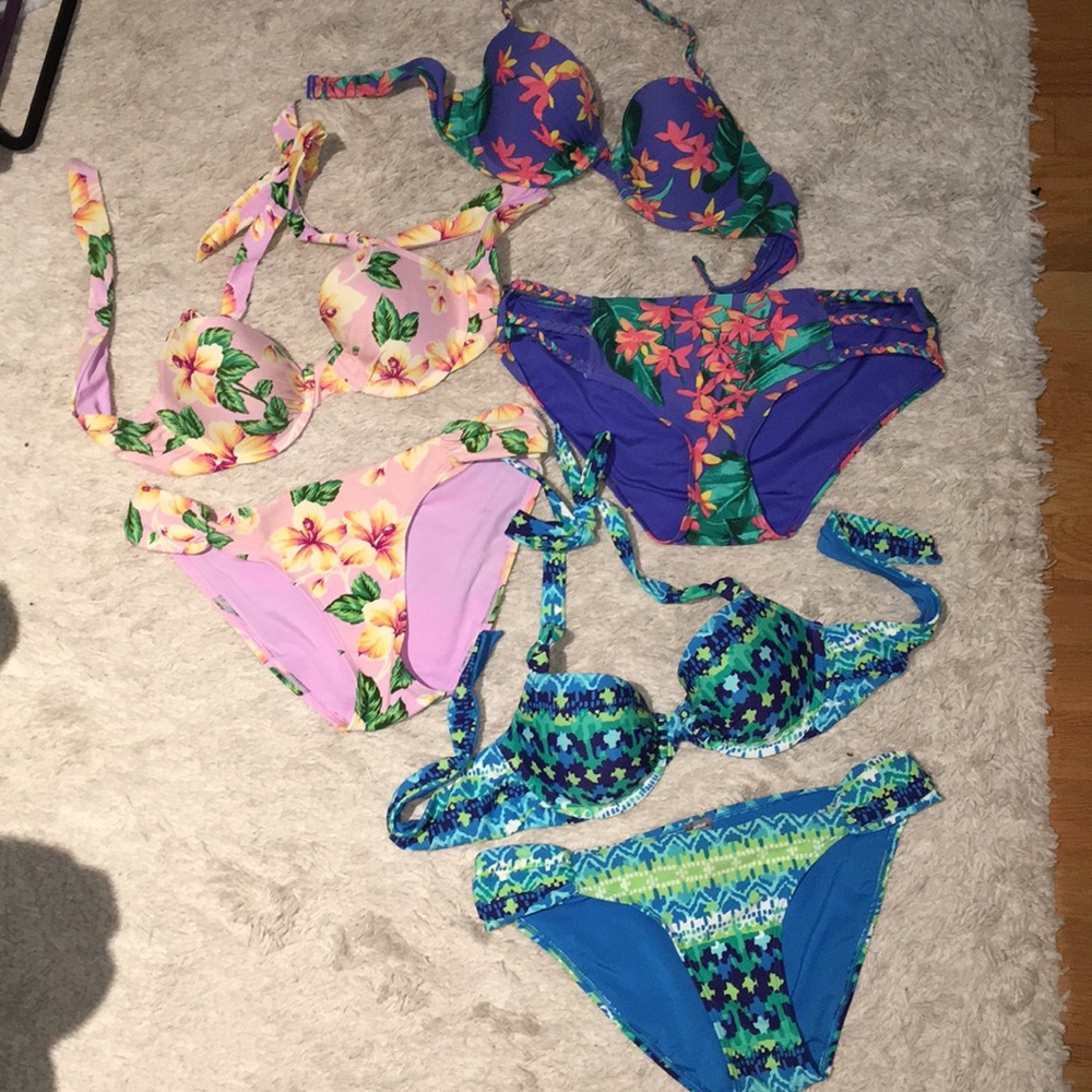 3 Aerie Bathing suits bundle!!!! - Picture 1 of 6